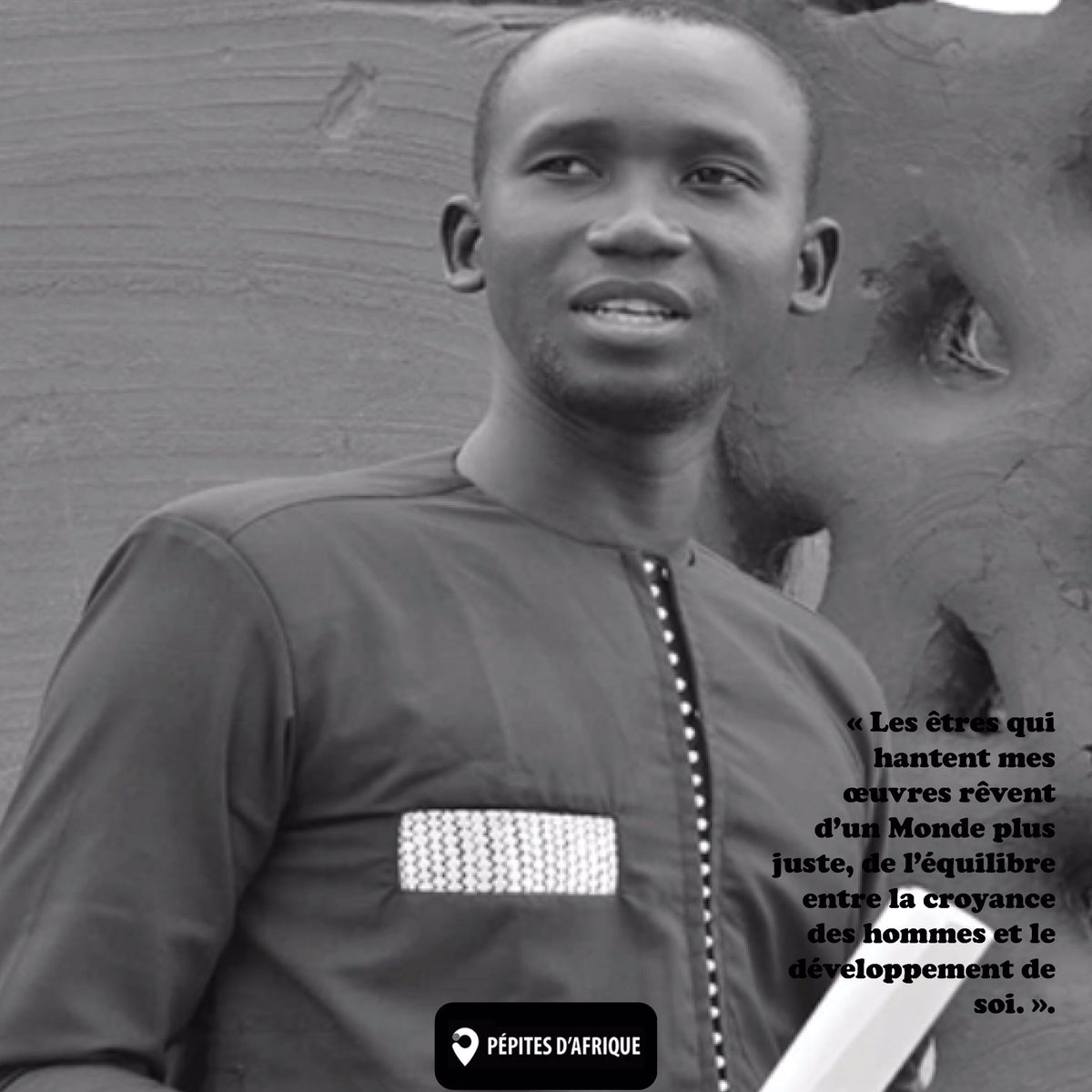 DPepites's tweet photo. 🔔 Blog 🔔

Interview / Abdoulaye Diakité 

•

“ Abdoulaye Diakité est né en août 1987 au Mali. Il a été formé à l’institut national des arts (INA) de Bamako (Mali) … ”

À lire sur https://t.co/xdz7uWTnRs (lien dans notre bio).

•

#blogger #blog https://t.co/2nXeEq2Zjc