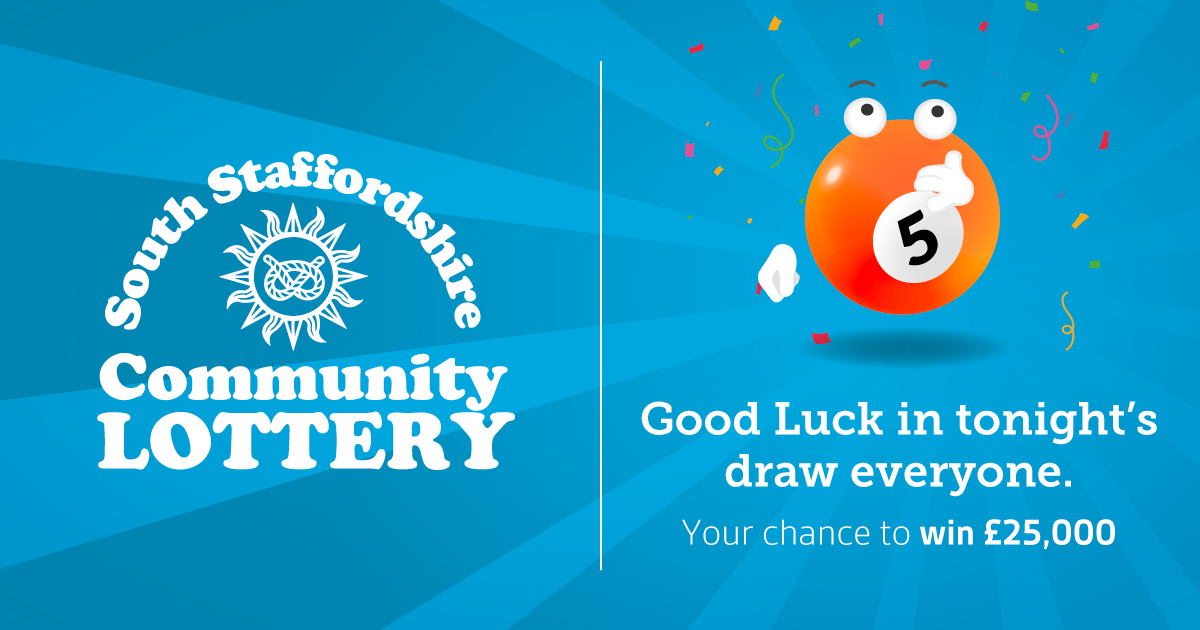 Good luck in tonight's draw everyone.

Your chance to win £25,000

Not playing yet? Join today southstaffslottery.co.uk/?utm_campaign=…