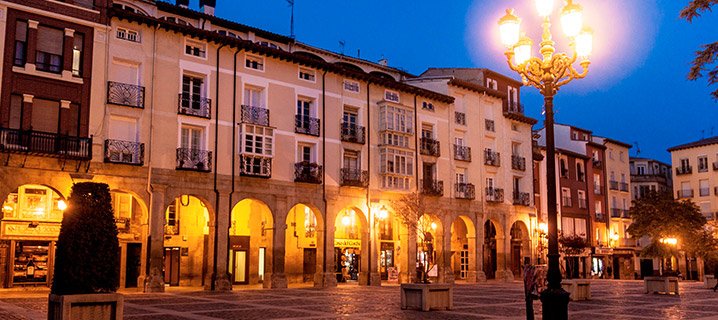 Logroño, La Rioja. The Spanish wine capital.