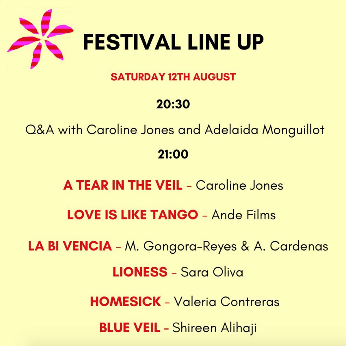 Our music video LOVE IS LIKE TANGO by 3 ARGENTINAS will be screened this evening at IDENTITIES 5th Edition - LATIN AMERICA FILM FESTIVAL! See you there!
SATURDAY 12 August
6PM - 10.45 PM
Elephant &amp; Castle Square
FREE EVENT but register here: southsocialfilmfestival.co.uk