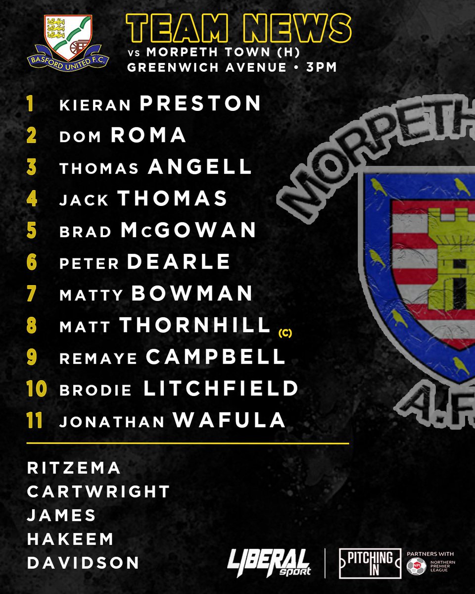 Basfordutdfc's tweet photo. Opening day line-up! 👊 https://t.co/pczO7bMA39