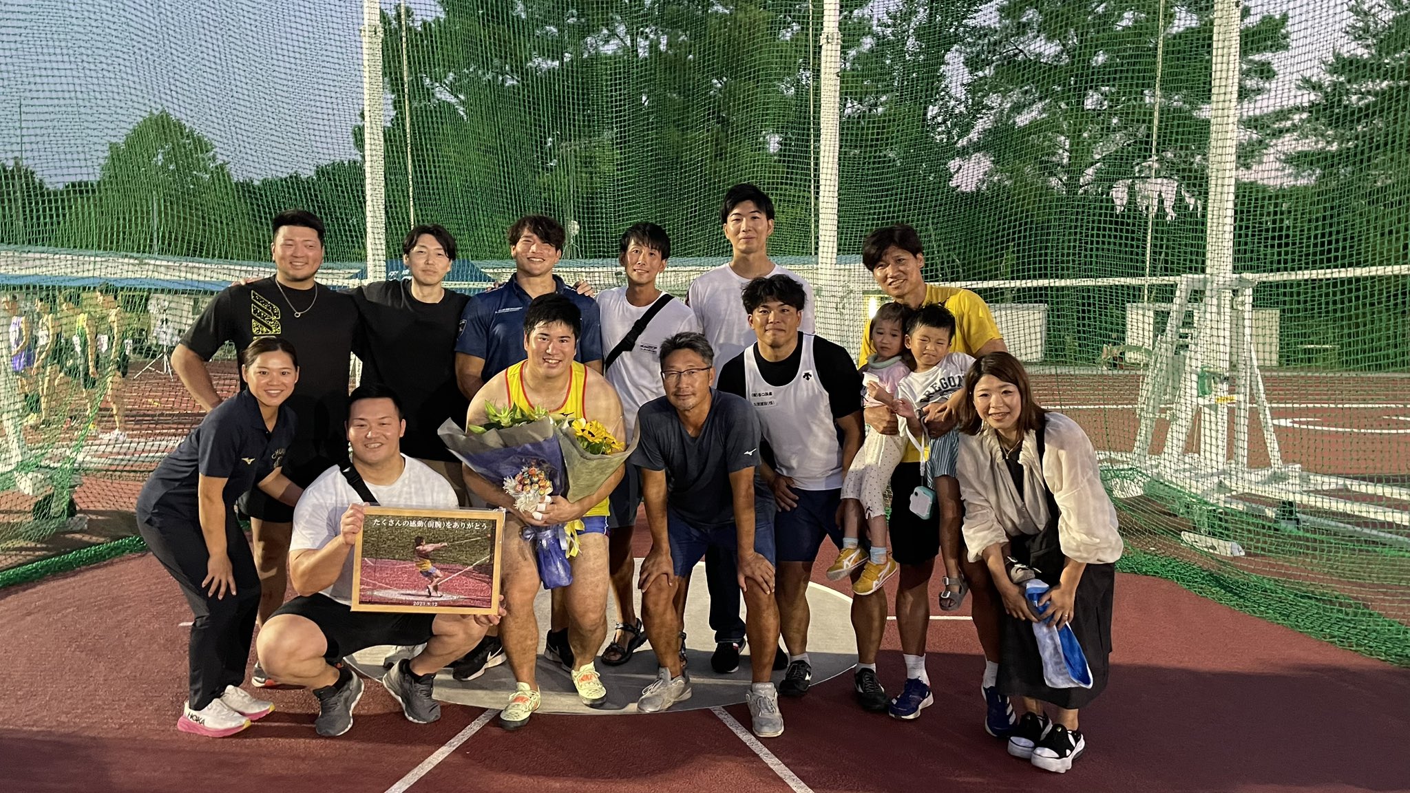 中京大学 陸上競技部 ヤッケ