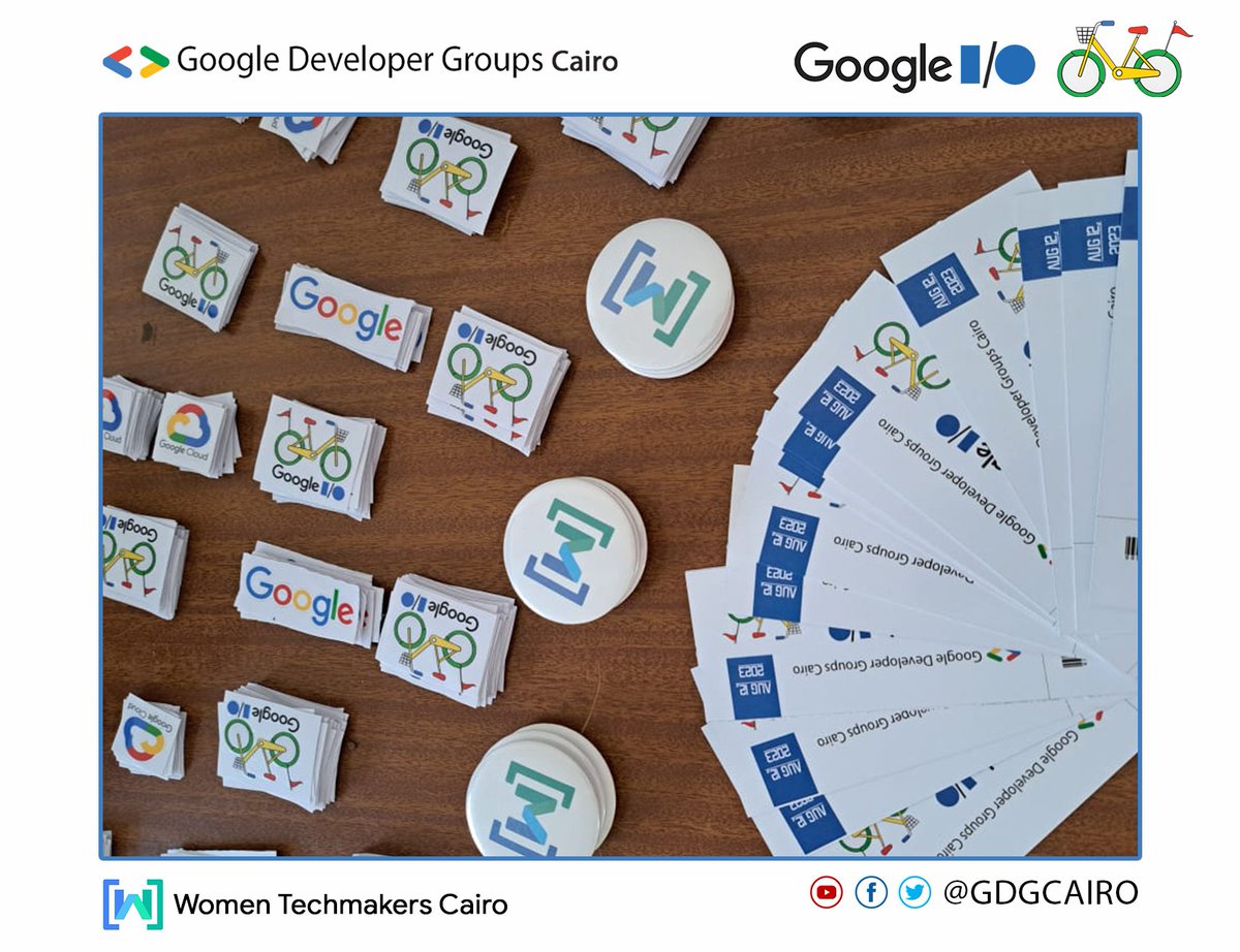 GDGCairo's tweet image. Only minutes ⏰
separates us from our Event 
Google I/O Extended &apos;23 Cairo 🥳
Stay tuned 🔥

Grow your skills around the Google technology you love.💥
#IOExtended23 #IOExtendedWebEdition #IOExtended23Cairo #GoogleIO2023 #GDGCairo