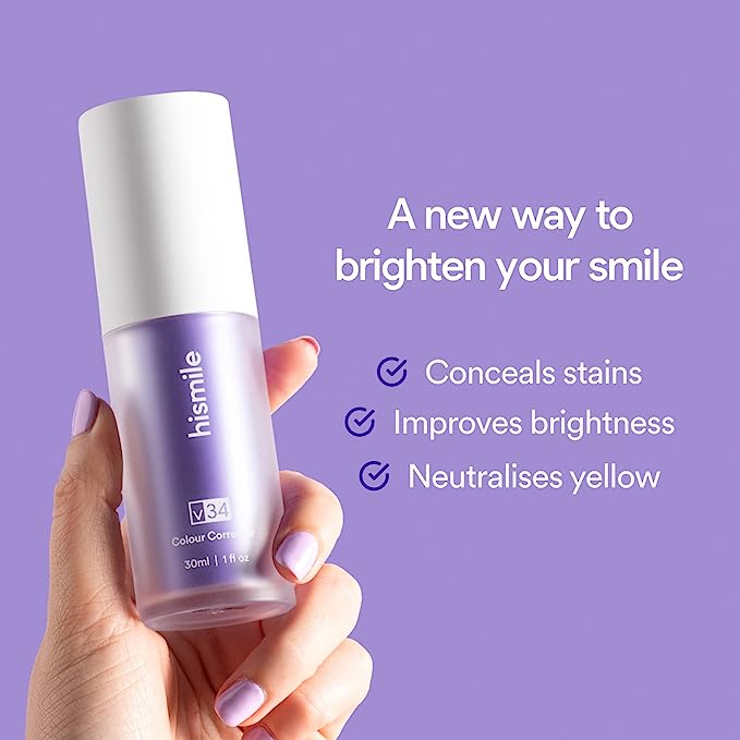 Hismile v34 Colour Corrector, Purple Teeth Whitening, Tooth Stain Removal
amzn.to/3QC0gGh
#teeth  #tooth  #dental  #dentist  #dentistry  #teethwhitening  #whiteteeth  #teethwhiteningkit  #pearlywhites  #activatedcharcoal  #odontologia  #coconutoil  #smilemore  #instasmile