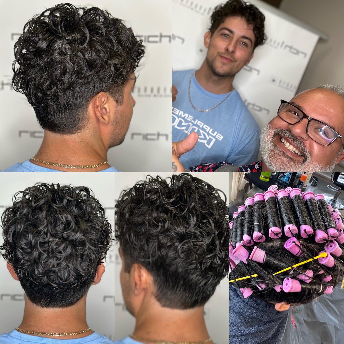 Rich1Beauty's tweet photo. Ty NE! U started the trend! #merms are the latest for guys hair!
.
.
.
#hair #rich1beauty #highlights #lowlights #nanaimo #ladysmith #parksville #beauty #haircolour #haircut #popxg #matrix #matrixsocolorcult #pravana #wellablondor #menshair #perm #permanentwaves #merm https://t.co/NinyXc7AQq