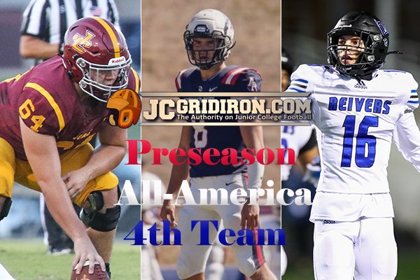 Meet some of the guys from the JCGridiron Preseason All-America 4th Team this week at rb.gy/z2915
<a href="/_DanteThomas/">Dante Strap Thomas</a> <a href="/Kaymond3fyee/">K A Y O .W A L L A C E✌🏾🐐</a> <a href="/GarnellWilds/">Garnell Wilds Jr</a> <a href="/FijiKam13/">Kameron Pearson (KP)</a> <a href="/masonedwards21/">Mason Edwards</a> <a href="/kianafrookhteh/">Kian Afrookhteh</a> <a href="/cole_segraves16/">Cole Segraves</a> <a href="/CowgillCamden/">Camden Cowgill 4.5⭐️</a> <a href="/GabrielShowalt1/">Gabriel Showalter</a>