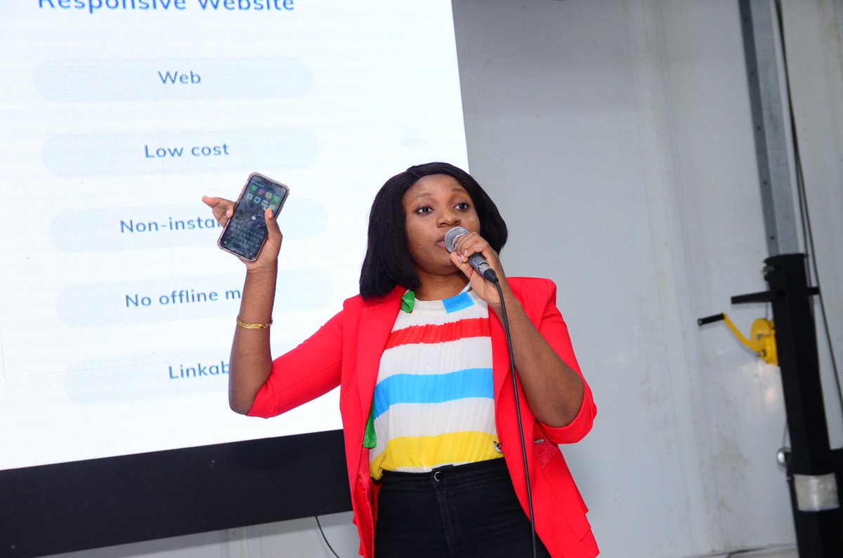 GdgAjah's tweet photo. Dive into the future of web development with @mchelleOkonicha talk on "Revolutionizing web development with PWA Project Fugu" at #IOExtendedAjah23.
#IOExtended #IOExtendedAjah #IO2023 https://t.co/8WAoOUIcJV
