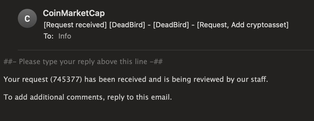 DeadBird (@DeadBirdETH) / Posts / X
