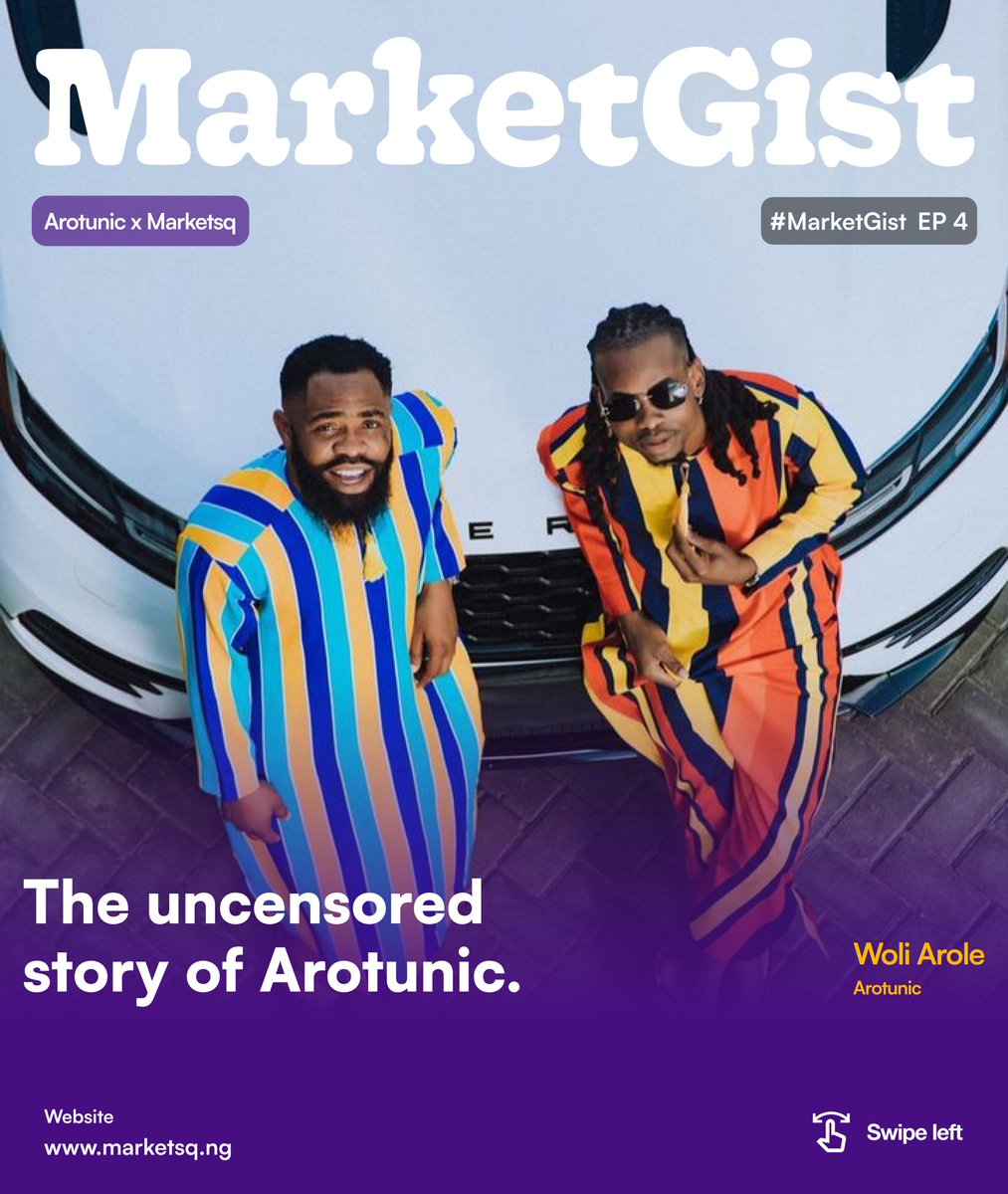 myMarketSq's tweet photo. Meet Nigeria’s topmost fashion luxury brand, @AroTunic owned by @OfficialArole 

Whose gist do you want to read next?

📍Tag a business owner in the comments.

📩 Send a DM to feature.
.
.
.
.
#marketsq #marketsquare #businessinsights #ecommercebusiness #ecommerce #blackfriday https://t.co/1Yip1Fc9MM