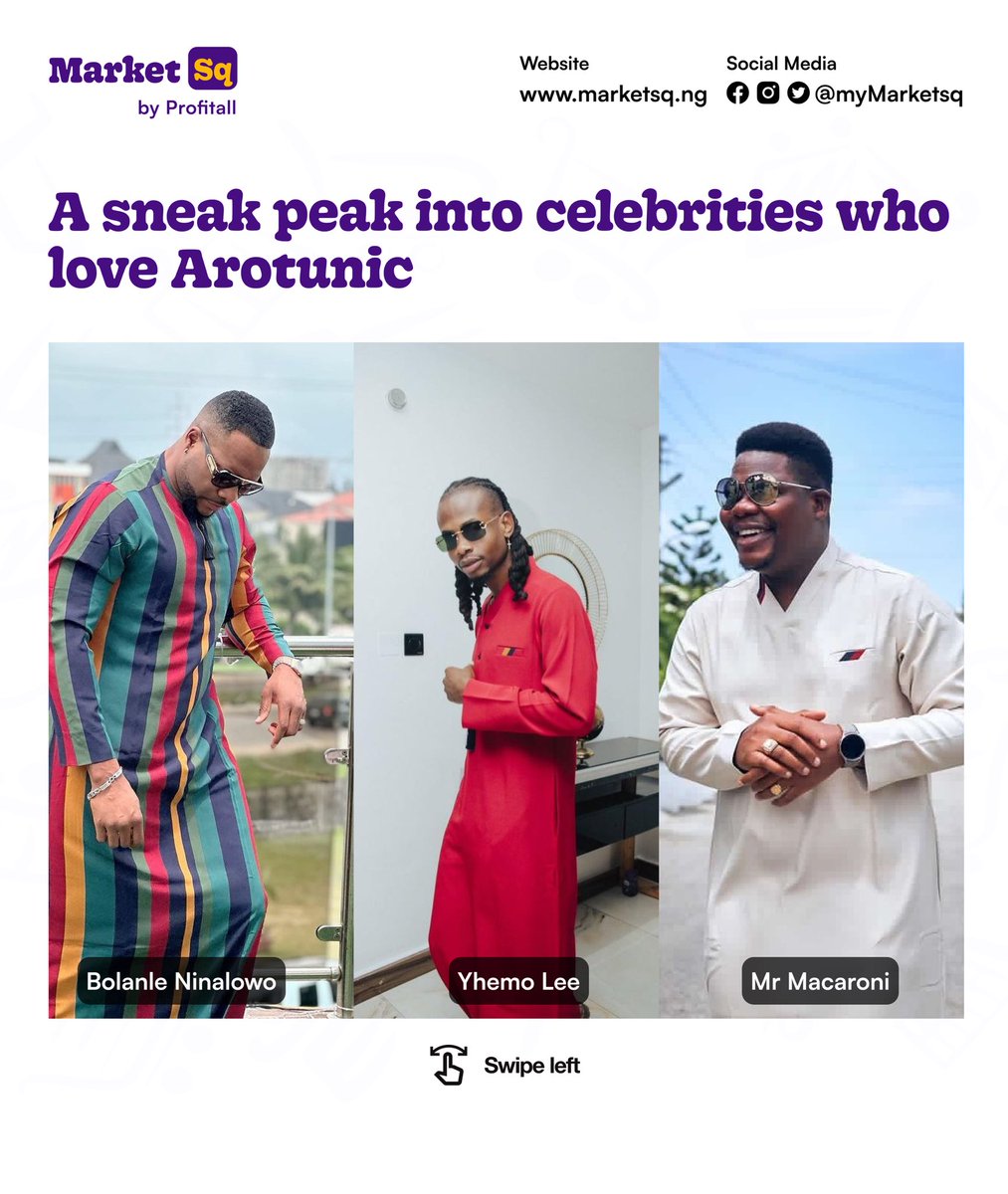 myMarketSq's tweet photo. Meet Nigeria’s topmost fashion luxury brand, @AroTunic owned by @OfficialArole 

Whose gist do you want to read next?

📍Tag a business owner in the comments.

📩 Send a DM to feature.
.
.
.
.
#marketsq #marketsquare #businessinsights #ecommercebusiness #ecommerce #blackfriday https://t.co/1Yip1Fc9MM