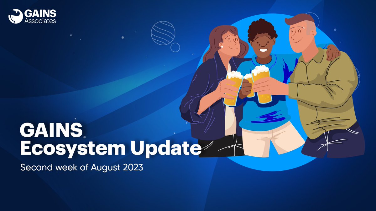 Another week, another update 🤙

🐳 GAINS-backed projects are SHIPPING 📦

Here are the highlights of the week:
🏔  <a href="/avax/">Avalanche🔺</a> welcomed the V2 of <a href="/GMX_IO/">GMX 🫐</a> 
🔗 <a href="/hedera/">Hedera</a> processed 17B+ TXs since its launch
🉐 <a href="/TeamKujira/">teamkujira</a> reached a new TVL ATH of $19.4M+
🐙 <a href="/xdefi_wallet/">XDEFI Wallet</a> launched a $25k+