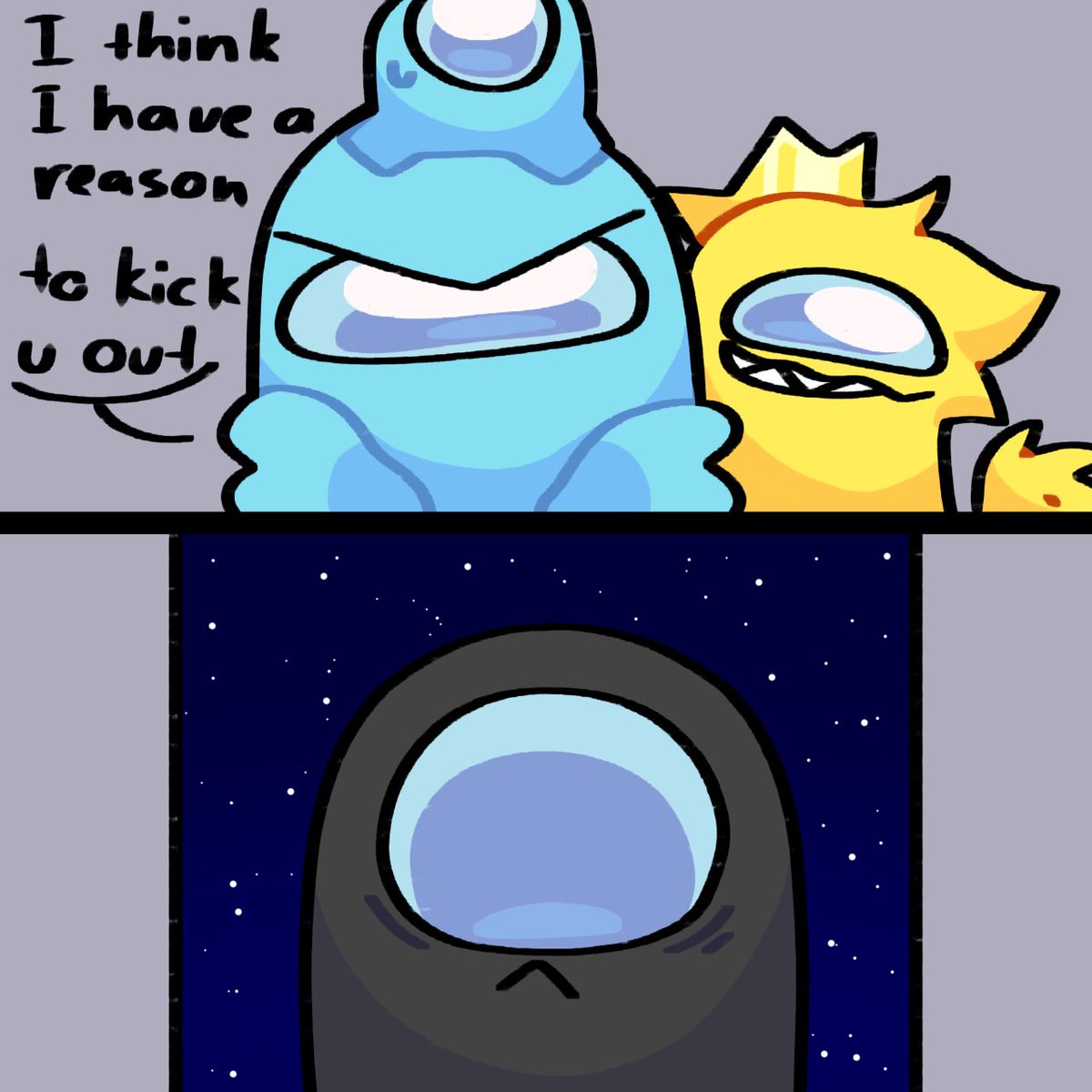 JazzyCrystal__'s tweet image. Out of nowhere i gave u Sus backstory