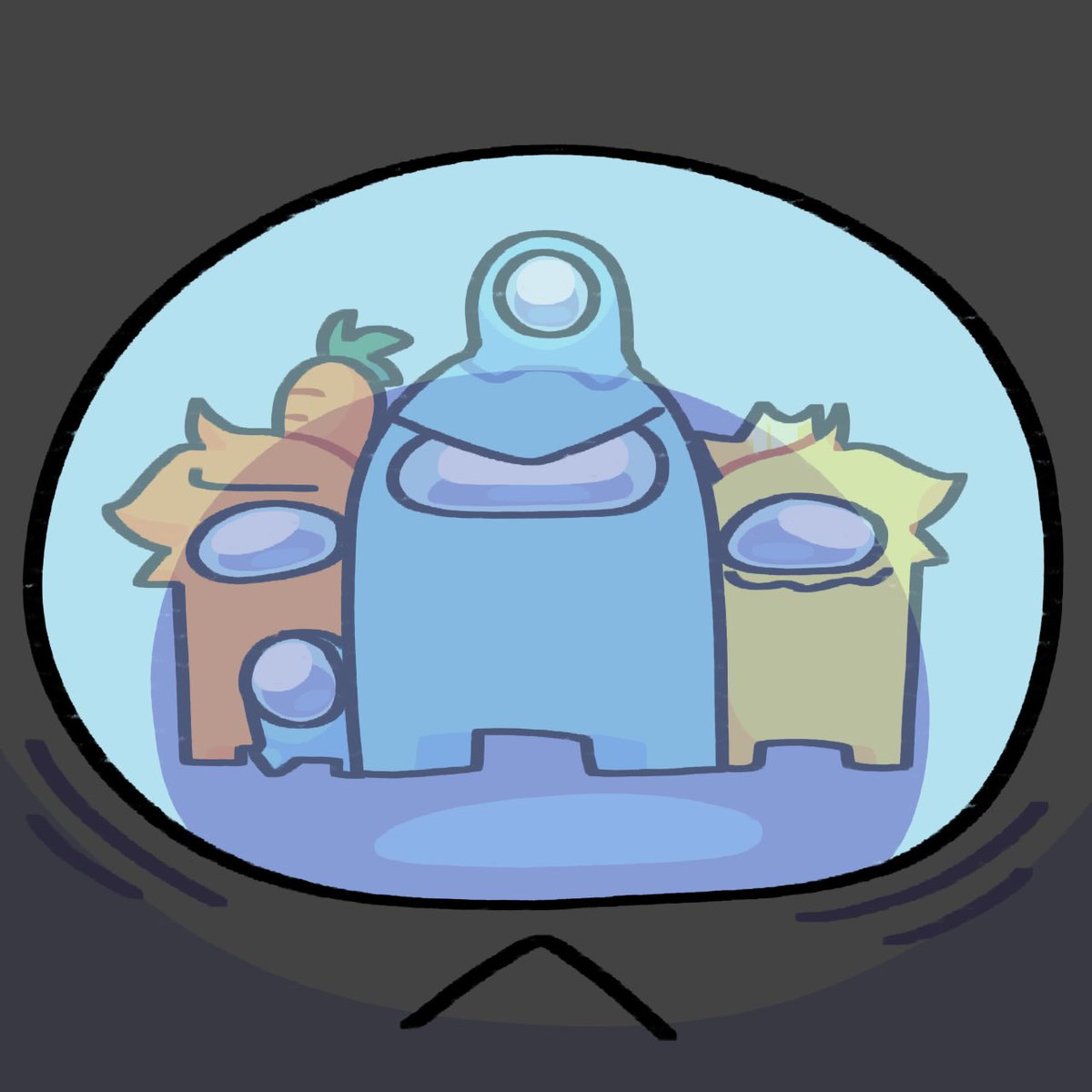 JazzyCrystal__'s tweet image. Out of nowhere i gave u Sus backstory