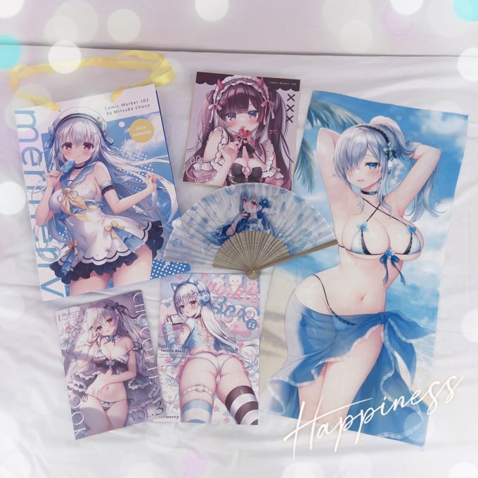 セットどれも印刷きれいでかわいく仕上がりました〜(⸝⸝ᐡ. ̫ .ᐡ⸝⸝)🩵明日ぜひゲットしてくださいね🎶 