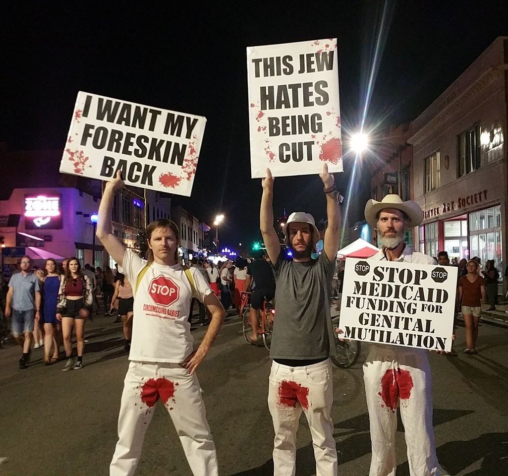 When the circumcision industry took advantage of you when you were a newborn child, they didn't think you'd grow up with enough balls to fight back. THEY WERE WRONG.