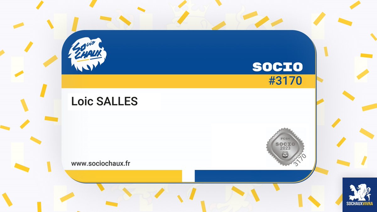 Ce club m'a fait vibrer toute mon enfance au stade Auguste Bonal ! J'étais obligé de faire partie de cette aventure 🦁💛💙
#Sochauxvivra