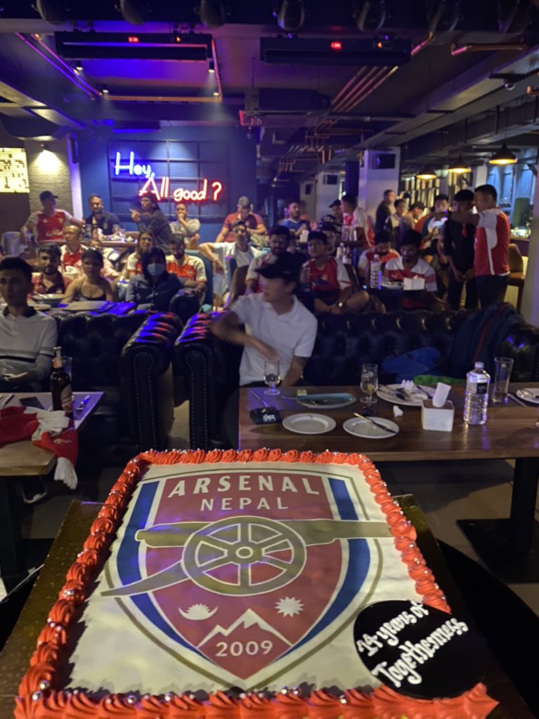 mountain_gooner's tweet photo. We’re buzzing! 
14 Years of Togetherness! 

#arsenalscreening https://t.co/gPubwFNfca