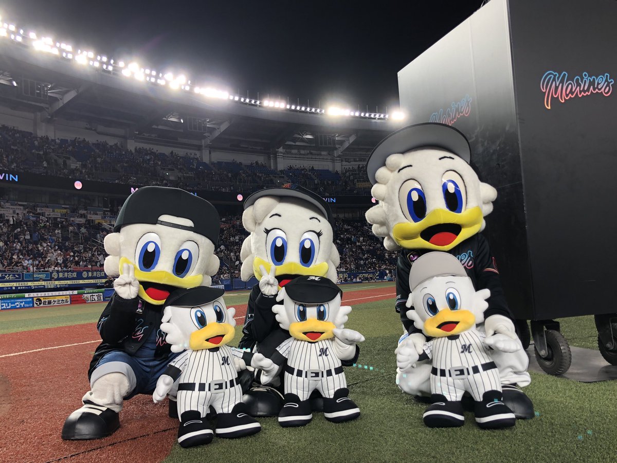 chibalotte_mar's tweet photo. マーです、たくさんのご声援ありがとうございました!!ヤッタネ！  #MarinesWIN #chibalotte #BSW https://t.co/AfjDCnHzyy