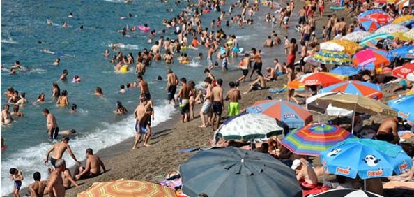 Hani para yoktu? Bütün sahiller dolu