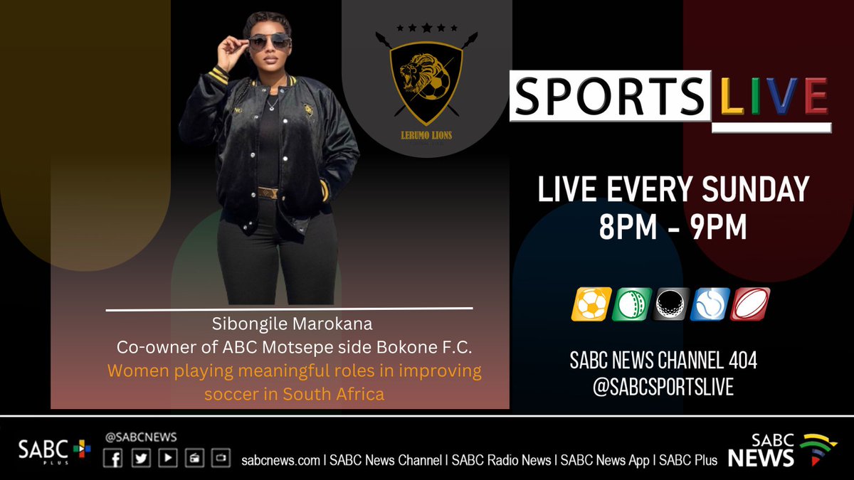 SABCSportsLive's tweet photo. Catch @This_Kate on #SABCNews #SABCSportsLive https://t.co/eEzE4985w6