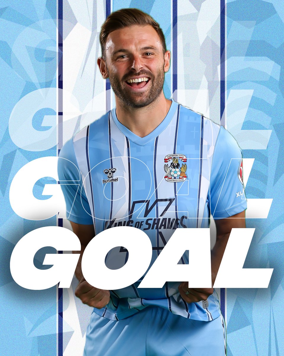 CoventryCityFC's tweet photo. GODDEN MAKES IT THREE! 😉 https://t.co/CcGE59mXhI