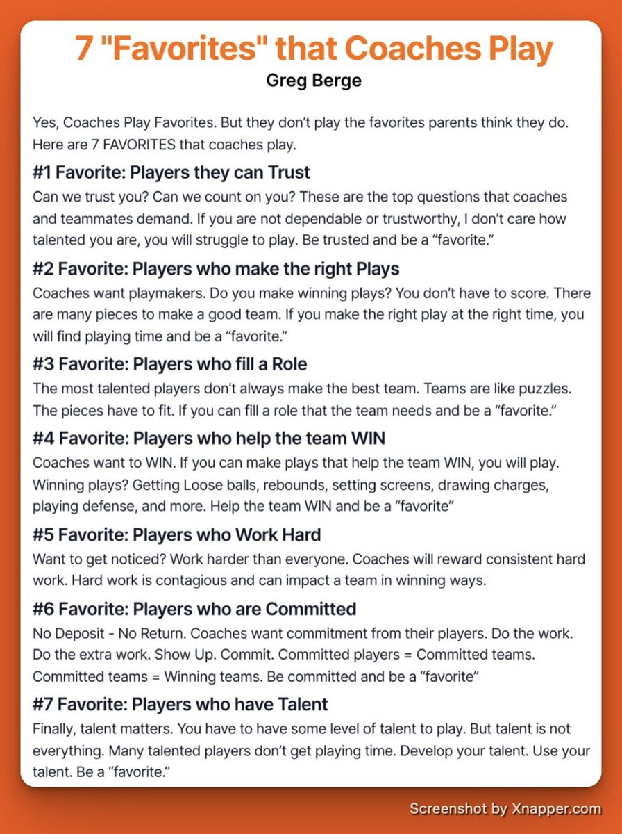 Want to be a favorite?  Read this.