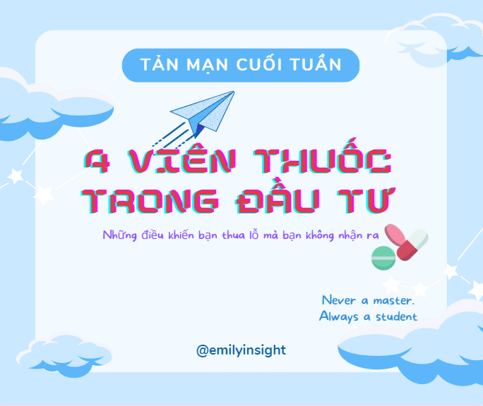 emilyyvuong's tweet photo. 🌈Tản mạn một chút cuối tuần, trải nghiệm của em về "4 viên thuốc" sẽ giúp ace tách khỏi đám đông đang mất tiền mỗi ngày trên thị trường. 
Đầu tiên, mọi người đến với thị trường thì insight đến 99.99% là "kiếm tiền", "làm giàu"... Những suy nghĩ đó không sai gì cả nhưng lại hơi mơ hồ, thường dẫn đến phần lớn mn bước vào thị trường theo cùng 1 cách "đi tìm người cho kèo" hoặc tham gia lâu hơn 1 chút là "đi tìm chén thánh", sau khi bị kiếm được 1 chút trên thị trường thì sẽ lao vào nghiên cứu đảo điên, mọi phương pháp từ ptkt cho đến phân tích dự án, xem hết stream này stream nọ của những người nổi tiếng, đọc hết mọi phân tích về các dự án "công nghệ thay đổi crypto"...
Nhưng có một điều mn ít chú ý, đó là các mentor, các kol dày kinh nghiệm thường chỉ đưa ra lời khuyên kiểu “one size fit all” - giống nhau cho tất cả mọi người.
Portfolio của bạn dù lớn hay nhỏ, $500 hay $500k đều có những thế mạnh riêng. Khuyến nghị theo kiểu “one size fit all” chắc chắn sẽ không phù hợp với mọi người trên thị trường. Khi nghe đc bất cứ "lời khuyên đầu tư" nào, có lẽ chúng ta cần chú ý check kĩ xem khuyến nghị đó có thực sự phù hợp với bản thân mình hay không.

🔥Viên thuốc số 1: Không có phương thuốc chỉ trị được bách bệnh, không có lời khuyên nào đúng cho tất cả mọi người.
Nếu bạn là người từng sở hữu tài sản trên 1 triệu $, tôi tin rằng bạn sẽ có cho mình một mentor hoặc một nhà nhà tư vấn tài chính. Trước khi làm việc cùng nhau nhà tư vấn cần nghiên cứu kỹ lưỡng đặc thù khách hàng cụ thể (yêu cầu lợi nhuận, khả năng chịu đựng rủi ro và các hạn chế của bản thân khách hàng (hạn chế về thời gian, thanh khoản, pháp luật...) từ đó mới xây dựng lên danh mục đầu tư phù hợp cho từng nhà đầu tư. Có những người sẽ có khẩu vị muốn giao dịch những tài sản có độ rủi ro cao, đòi hỏi theo dõi sát sao thị trường, mặt khác có những người chỉ phù hợp đầu tư với những tài sản an toàn hơn. 

🔥Viên thuốc số 2: Cần quản lý danh mục đầu tư.
Số đông mn chỉ muốn tìm lợi nhuận nhanh, thường ib cho mình hỏi những câu đại loại như "tháng tới mua con j x2 x5 vậy bạn", "giờ mua con nào được, OP hay ARB thì tốt hơn để đầu tư". Mỗi giai đoạn của thị trường luôn có các big trend lẫn các minitrend, cùng với sự ra mắt của rất nhiều đồng coin mang "công nghệ thay đổi thế giới" (e nghe các dev hay bảo thế). Tất nhiên có những đồng coin rất "hot", nhưng việc chọn một đồng coin đang đc đám đông gọi tên, fomo xình xịch mà không quan tâm đến danh mục đầu tư bạn đang muốn xây dựng thì việc sớm hay muộn là bạn cũng đi lệch với định hướng ban đầu bởi những quyết định sai lầm.
Cho dù vốn của bạn là $500 hay $500k đều có những thế mạnh riêng. Những con cá voi vài triệu $ không thể đầu tư hết vào những token vốn hóa vài triệu $, vì chỉ cần 1 lệnh mua là đồng coin đã tăng x2-3 rồi. Đây cũng là lí do tại sao những "big boy" trên thị trường luôn yêu thích thị trường OTC. Nếu bạn chọn lọc được cho mình đồng coin "vừa miếng" thì sớm hay muộn nó cũng mang lại lợi nhuận cho bạn.

🔥Viên thuốc thứ 3: Đừng chạy theo đám đông nhưng cũng không nên đi ngược lại xu hướng.
Sai lầm đầu tiên chính là đi theo đám đông (fomo theo những mũi tên không tưởng mà các "market killer" hay vẽ lên), sai lầm lớn thứ hai là đi ngược lại xu hướng (ví dụ rõ nhất là khi thị trường giá tăng thì bạn chốt hết spot và đặt cược 1 lệnh short bắt đỉnh, cái kết chắc những người từng trải trên thị trường đều hiểu rõ). Các bạn có nhớ rằng khi $BTC đang rơi quanh vùng giá $16k, có phải tất cả mọi kol đều vẽ xuống với những câu như "chỉ canh short ko long", "chỉ mua khi btc về $12k", cả đám đông đều cho rằng BTC chắc chắn sẽ dump tiếp thì nó lại quay đầu tăng.
Quan trọng nhất trong cuộc chơi tài chính là tâm lý, cần luôn luôn bình tĩnh quan sát xu hướng nhưng xin đừng theo đuôi đám đông.

🔥Viên thuốc thứ 4: Khi thị trường muốn tin vào điều gì đó thì nó sẽ luôn tìm được lí do.
Câu này thì nghe hơi khó hiểu, nhưng đây chính là việc bias thị trường giá lên hoặc giá xuống dẫn đến tâm lý bạn đã hình thành một rào cản, bạn chỉ tìm đọc các tin tức vĩ mô ủng hộ cho quan điểm bias của mình và bỏ ngoài tai những dấu hiệu khác. Bạn cho rằng BTC cùng Total MC của thị trường sẽ dump cực mạnh để "rũ hàng" chẳng hạn, vậy thì khi $BTC tăng lên bạn lại hình thành suy nghĩ "bơm láo để giết short", bạn là 1 "tay cứng" thứ thiệt với vị thế short ở $18k và mong đợi khi ngủ dậy $BTC sẽ về $6k. Khi $BTC tiếp tục tìm lên các mốc 21-22-24k với vô số các tin tức tích cực thì bạn mạnh tay DCA short (dù trán đã hơi lấm tấm mồ hôi mỗi lần mở app Binance) với niềm tin bất diệt là $BTC về lòng đất.
BTC lên $29-30k, lệnh cross đã nháy đỏ kí quỹ mặc dù đã bơm giáp, bạn bắt đầu tìm vào các nhóm chat telegram, cãi nhau với những người cho lệnh long, lên twitter tìm những kol có quan điểm giá xuống và retweet liên tục, bạn tìm một chỗ dựa tinh thần, không thể chấp nhận mình sai được....
Chắc không cần thể thêm cái kết cho case study bên trên, hiệu ứng tâm lý này chắc mn cũng từng gặp, mọi người hay đi hỏi là "ARB hay OP ngon hơn", "SUI ổn ko bạn", "EDU, HOOK thì sao"... đây ko phải là câu hỏi, mọi người chỉ tìm một chỗ dựa tinh thần khi mua ở giá cao và nuôi hi vọng nó sẽ quay lại.
Vì vậy chúng ta cần có 1 kế hoạch cắt lỗ ngay cả khi "có rất nhiều tin tức ủng hộ" việc tăng giá. Lặp đi lặp lại điều này như một thói quen, mặc dù trading system của bạn có tệ thì bạn cũng sẽ không lỗ nhiều, bạn sẽ giữ được vốn đến khi phương pháp giao dịch của mình hoàn thiện.
🌈Tản mạn một chút cuối tuần. Có lẽ còn vài viên thuốc khác trong đầu tư tài chính nhưng bài viết cũng đã dài, hẹn mọi người một dịp khác. X bật kiếm tiền cho users, có lẽ sắp tới sẽ có nhiều drama lắm đây, mặc cho thị trường lên hay xuống, em vẫn ở đây, viết insight cho mọi người.