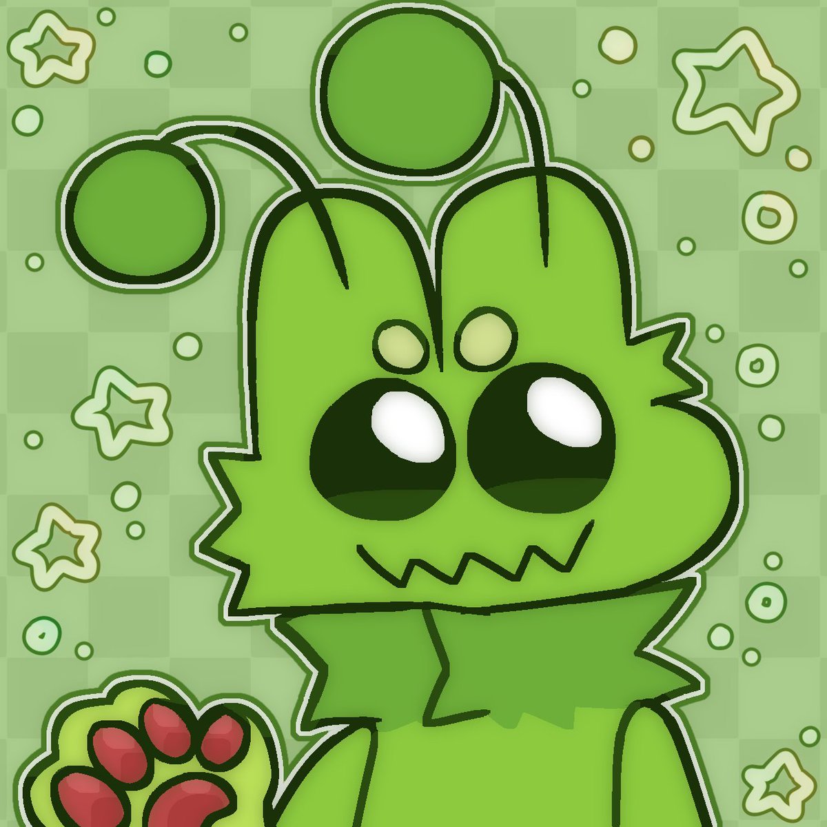 HiOli18817's tweet photo. Little alien guy #oc #osc #objectshowcommunity #foursona https://t.co/8TUQM8lOVh
