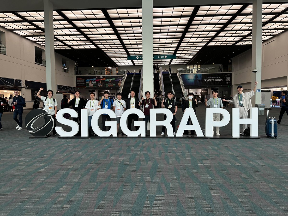 Goodbye #SIGGRAPH2023 , thanks all who shift their somato-sensation, see you all soon.
Team #somatoshift