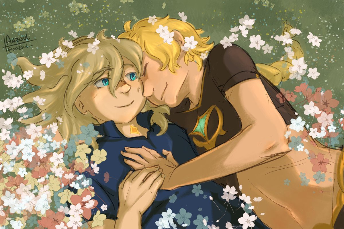 anzoul_'s tweet image. Flowers
Day 5 of #AlbetherWeek2023
#Albedo #Aether