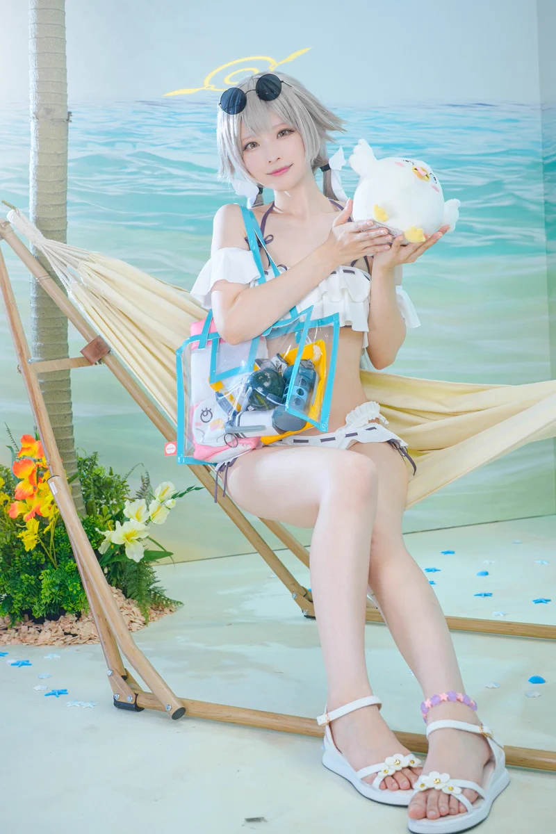 ブルアカ コスプレ ヒフミ 水着 やもはちこ🐝☁️夏コミ通販開始 on X: 