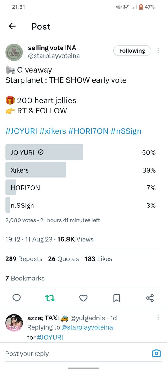 fruityjoyuri's tweet photo. @starplayvoteina for #JOYURI https://t.co/gf9u7AOKf6