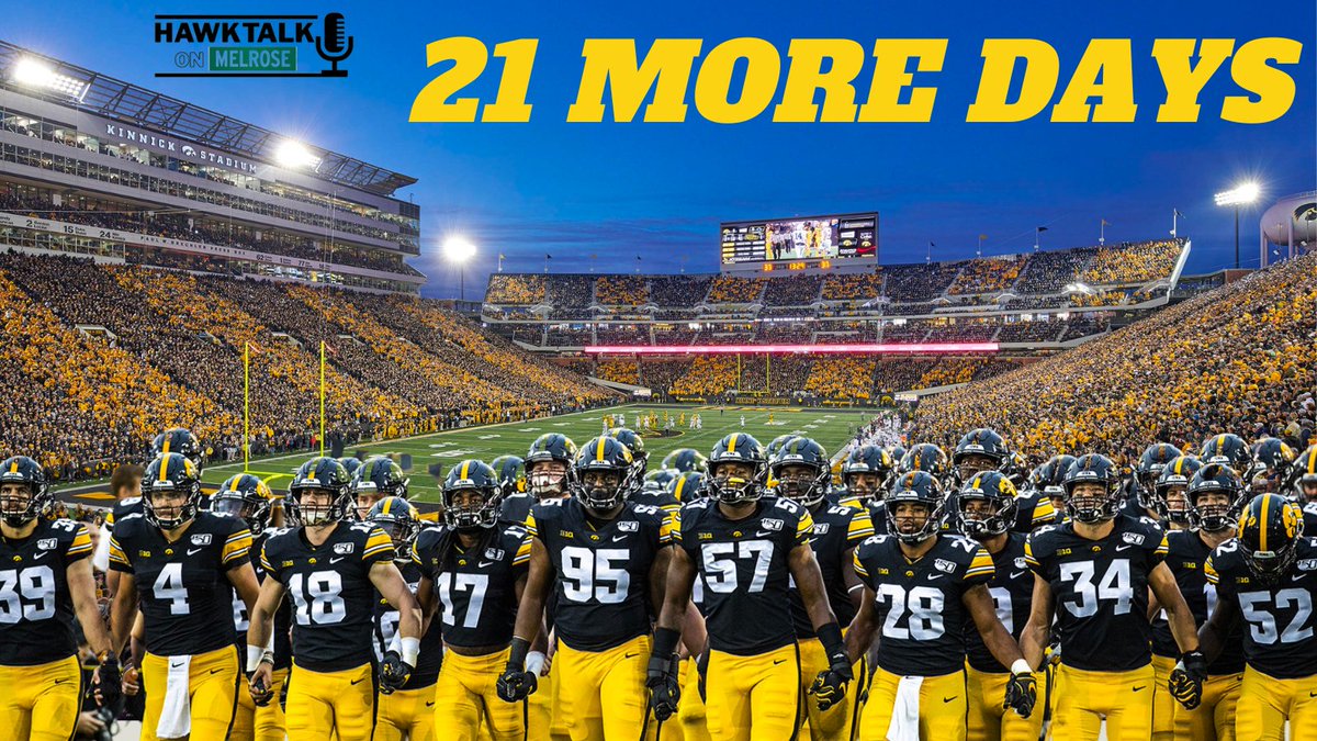 HawkTalkMelrose's tweet photo. 3 MORE WEEKS UNTIL WE SWARM AGAIN ‼️‼️ https://t.co/QEVxIquuIb