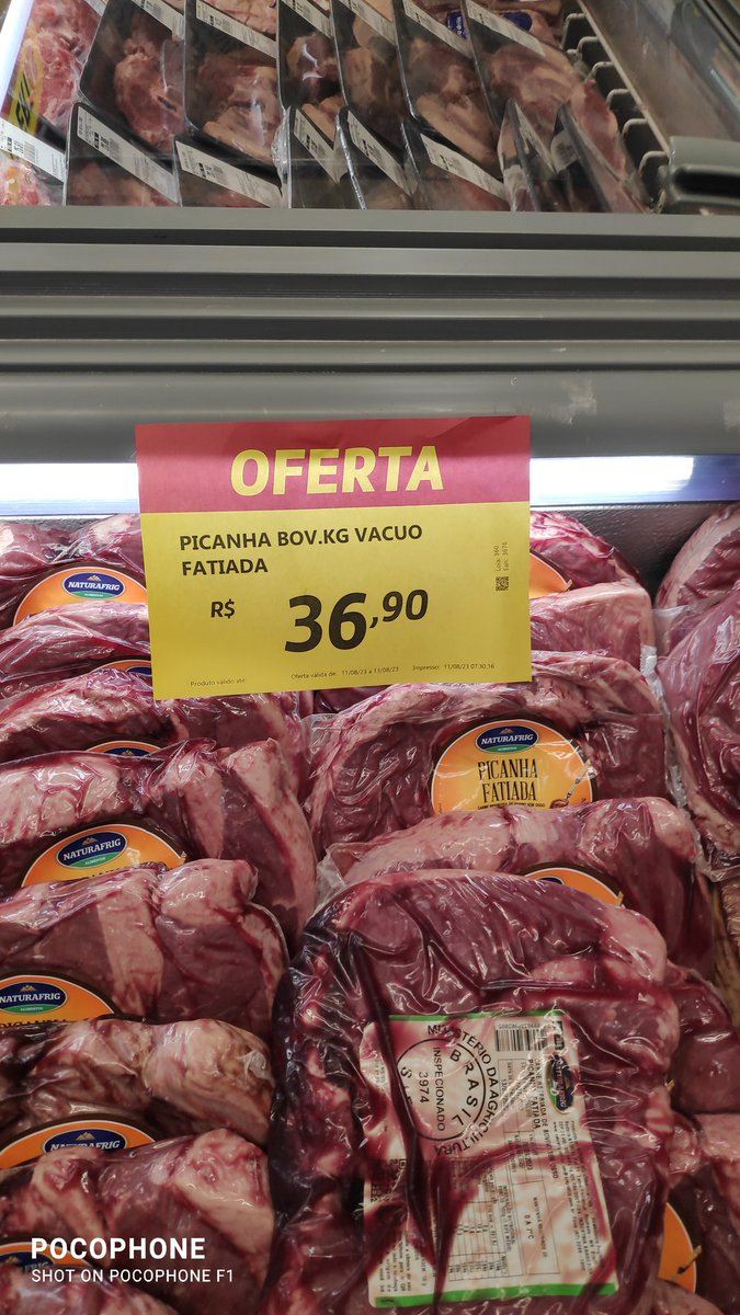 ReinaldoOliv's tweet photo. 🇧🇷🔥 Picanha suculenta a R$36,00 por kg! 🥩🔥Acendam as churrasqueiras! O Brasil está de volta! 🇧🇷🔝 Faz o L aí "@LulaOficial" e aproveite o dia dos país!❤️ #PicanhaBrasileira #ChurrascoPerfeito #BrasilVoltou 💪🍖🔝 https://t.co/d6arQiVVpP