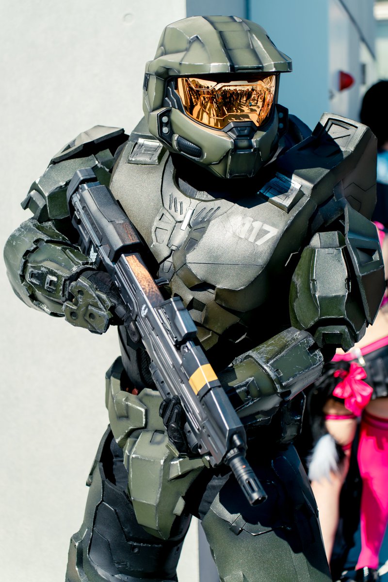 Wthdrawr's tweet photo. C102 1日目
HALO／マスターチーフ

#C102
#C102_cos
#C102コスプレ https://t.co/pCPYja0tOE