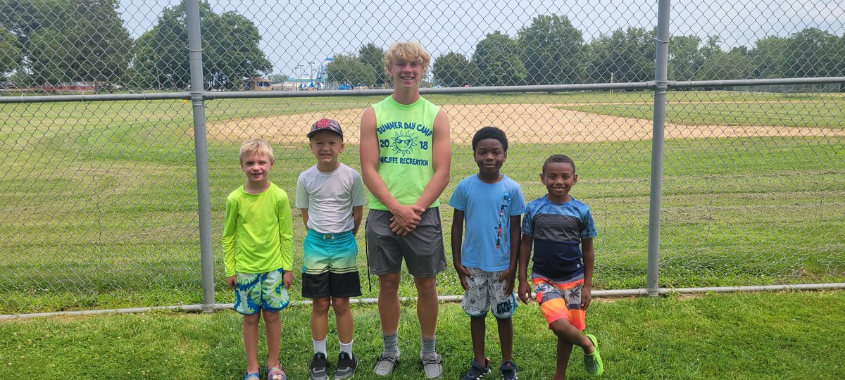 wickrecdaycamp's tweet photo. Group 3, 2nd Grade boys, with Counselor EJ https://t.co/YqKs96EWOO
