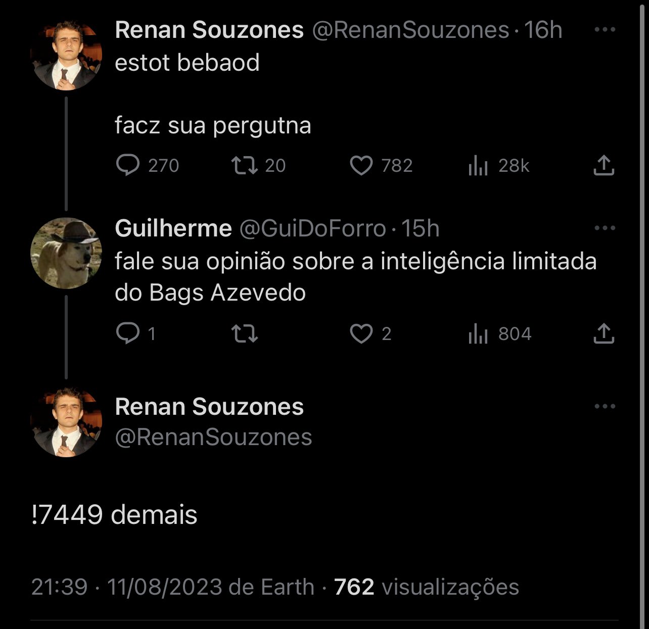 Renan Souzones on X: poucas coisas me aterrorizam mais que altura 😨 / X