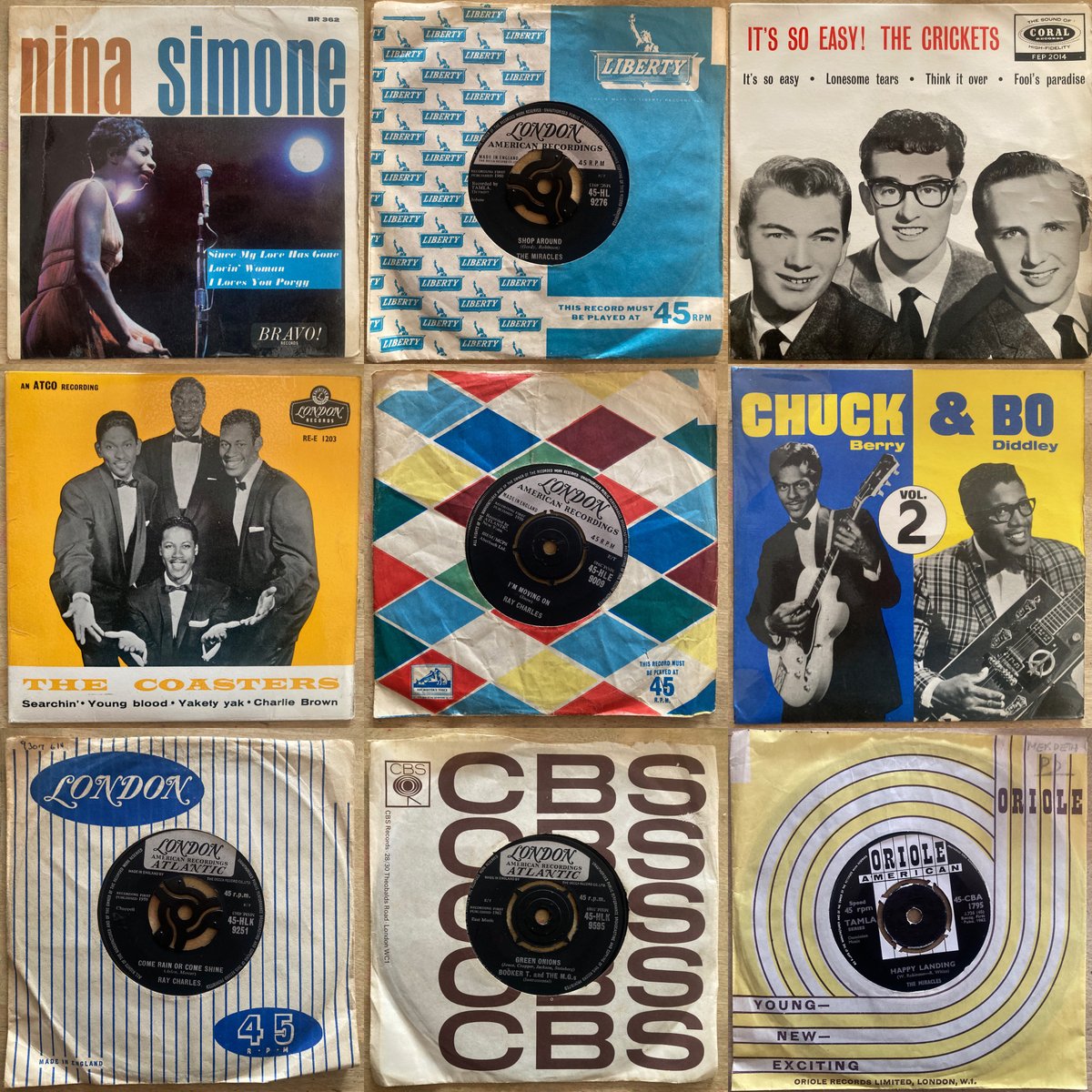 I’ve just listed some 7" records on Discogs from 1959 - 1965 including 'Green Onions', the majority them are in really good condition. I’ve also got over 100 60s - 80s LPs listed to: discogs.com/seller/lomokev…
Local pick up available in Brighton.