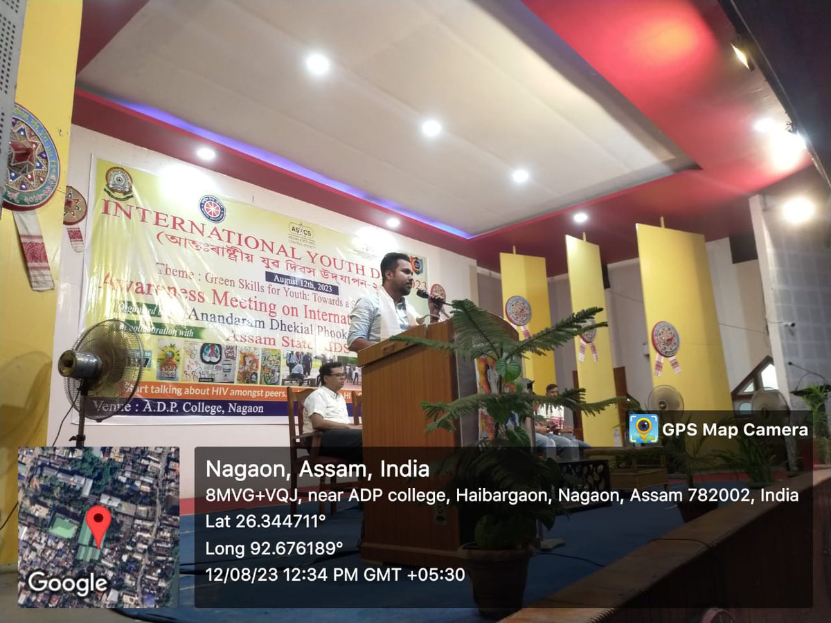 Jitendranath21's tweet photo. Participate in a lecture program on #InternationalYouthDay2023 organised by @AssamAIDScontrolSociety 
And ADP college NSS unit and got 1st position in short play competition.
@DrRanjanKrKaka1 
@nss_rdguwahati 
@YASMinistry 
@_NSSIndia 
@mangal_seal6684 https://t.co/VNfhiIIXRe
