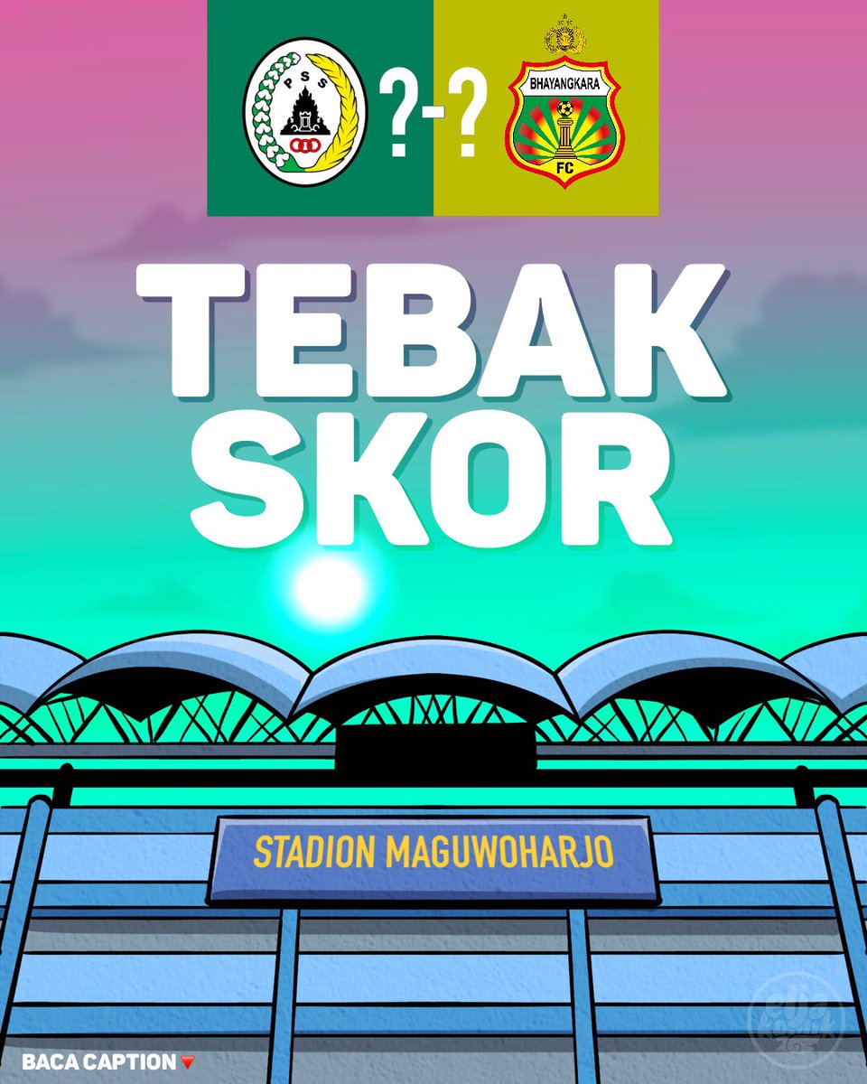 ‼️GIVEAWAY‼️by @Rohmad126_

Kalo PSS menang lawan Bhayangkara FC, salah satu yg nebak bener bakal dapet 1 JERSEY TRAINING PSS !
 
Komen tebakanmu sebelum kickoff !
🔻Bantu RETWEET yaaa!! #PSSday