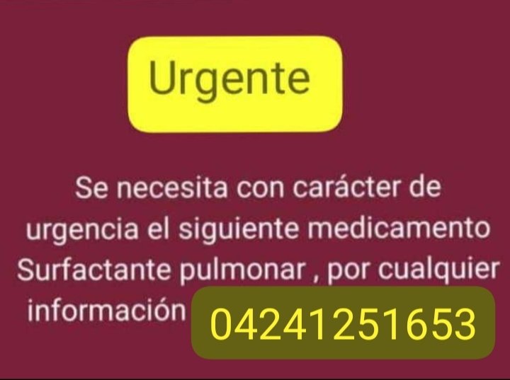 AnaFliberatore's tweet photo. Buenos días #ServicioPublico #survanta para bebé recién nacido #urgente https://t.co/VqCHrbpHsE