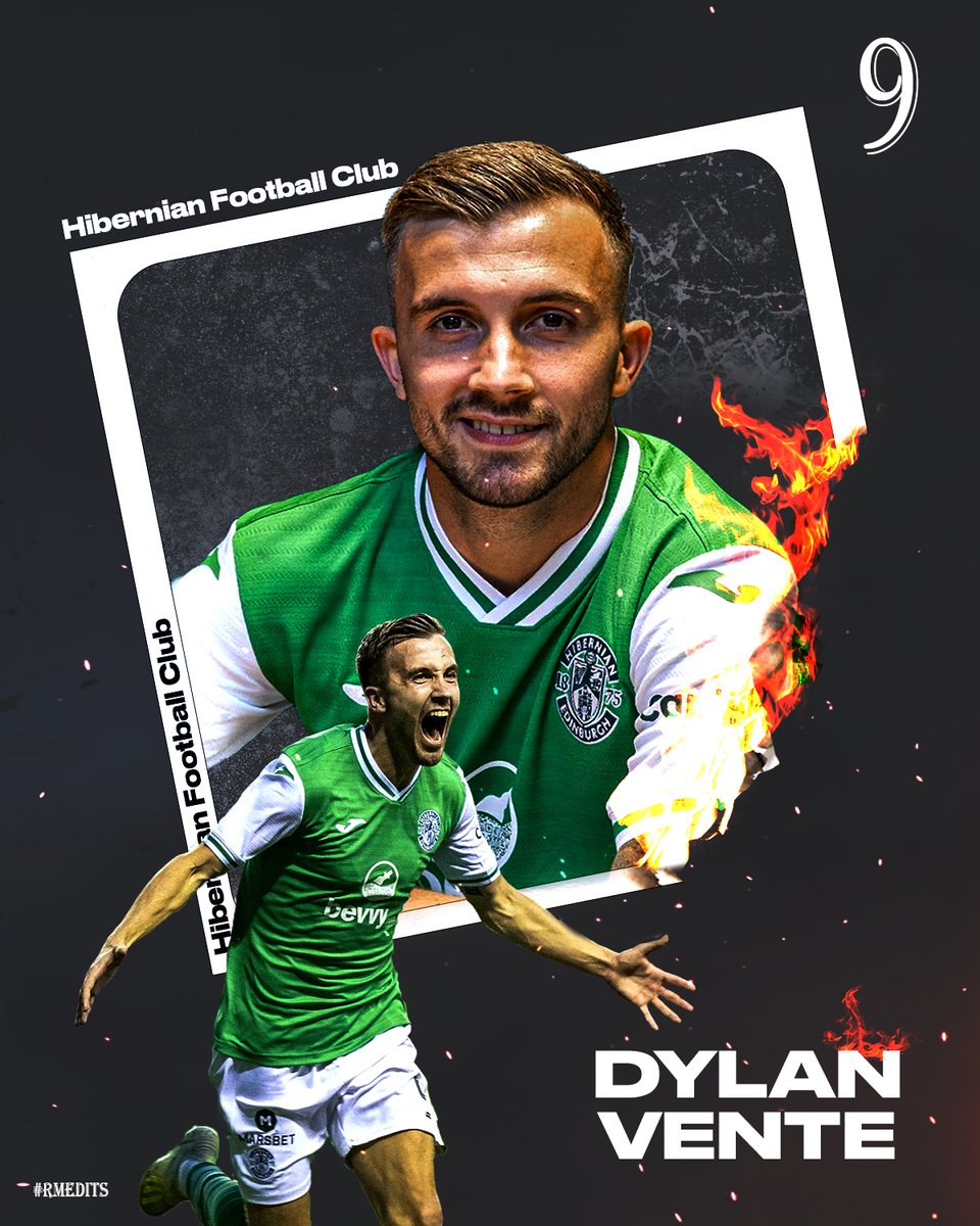 That front pairing of @dylan_vente and @A1F1E9 is going to be frightening in the @Scottishprem @HibernianFC #RMEdits #Hibees #Vente