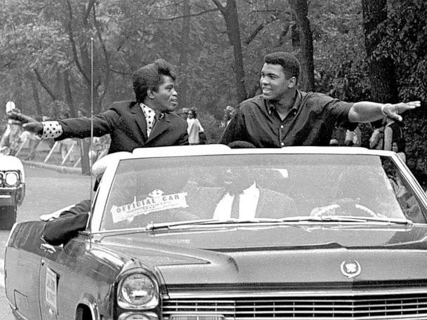 FLHAmerica's tweet image. In their 94 year history, hundreds of celebrities have participated in the Bud Billiken Parade including boxing great Muhammad Ali and the Godfather of Soul James Brown in 1966.