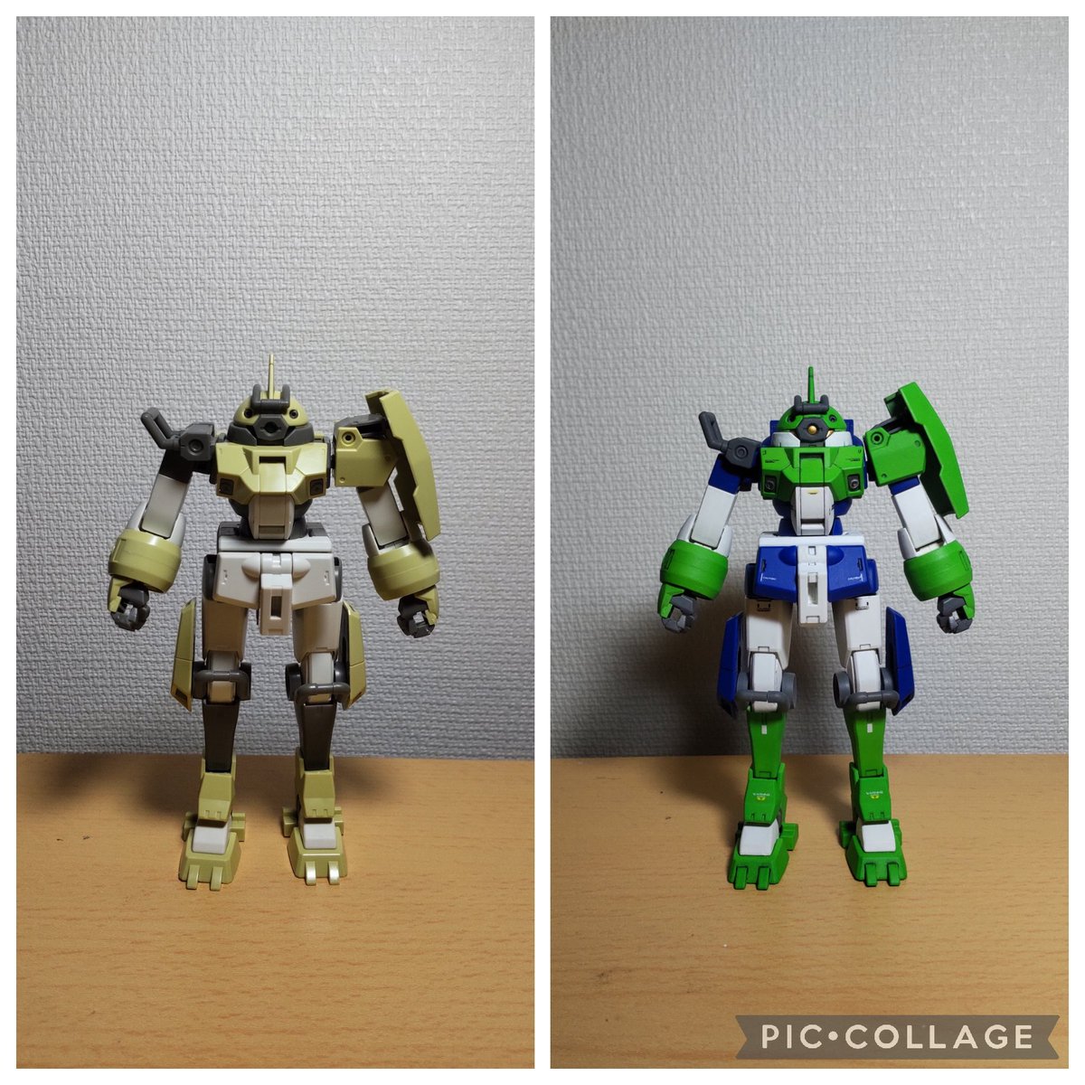 frontda41's tweet photo. 更新出来てませんでしたが、デミトレーナーを愛車🏍イメージで塗ってみました。
スカートのブルーが気に入ってます🎶(´∀｀) https://t.co/LvHGNX8D7r