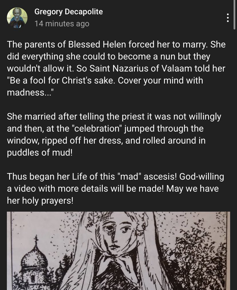 PatrologyVotary's tweet image. This is gonna tick some people off but it needs to be said.
So-called “Fools for Christ” are just fools. Their entire shtick is from a misinterpretation of a few verse of scripture, and their manner of life is contrary to the Bible.
This is not commendable Christian behaviour.