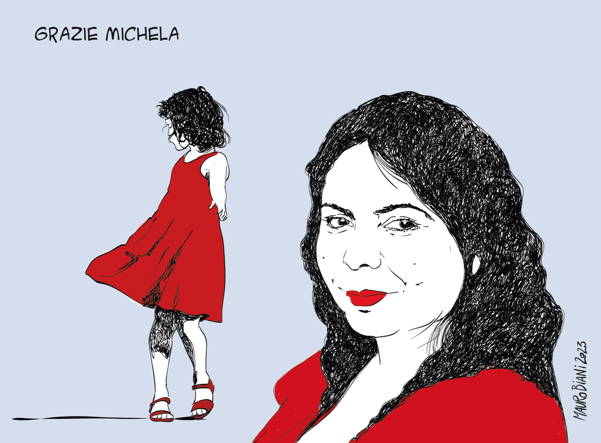 Grazie Michela. #MichelaMurgia Oggi su @repubblica