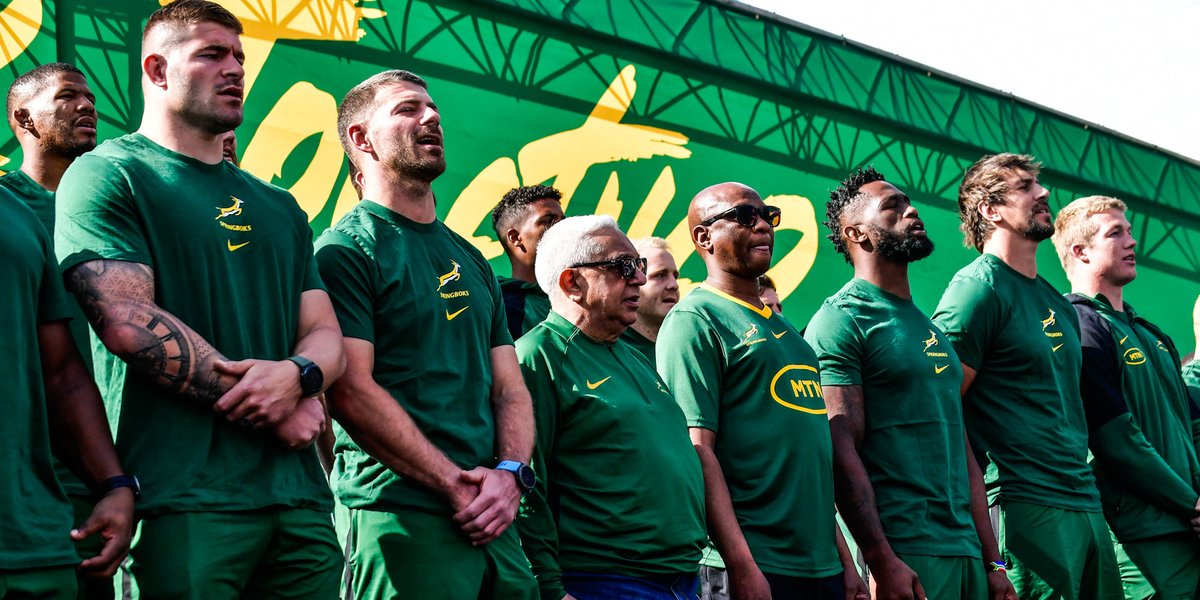 Springboks's tweet photo. “We understand the expectations and we embrace it” - more here: https://t.co/eBhItxCbAe 🇿🇦
#StrongerTogether https://t.co/2rACAEdSxa
