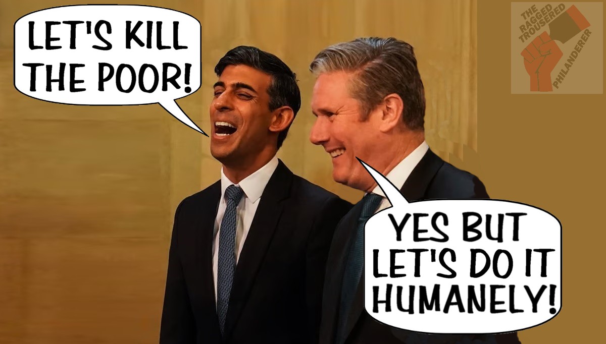 RaggedTP's tweet photo. How to tell the difference between a blue Tory and a red Tory... https://t.co/PPGa0WQapf