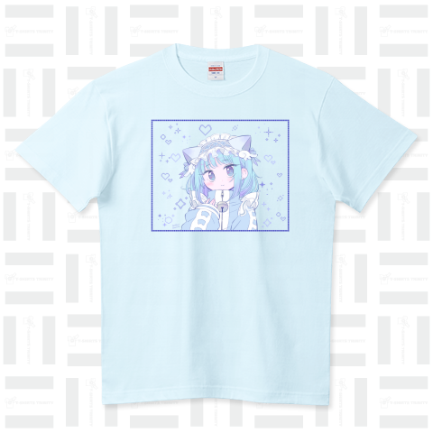 「Tシャツトリニティセール中です～新作入れたのでよろしければ。カラバリがカワイイで」|モナ子のイラスト