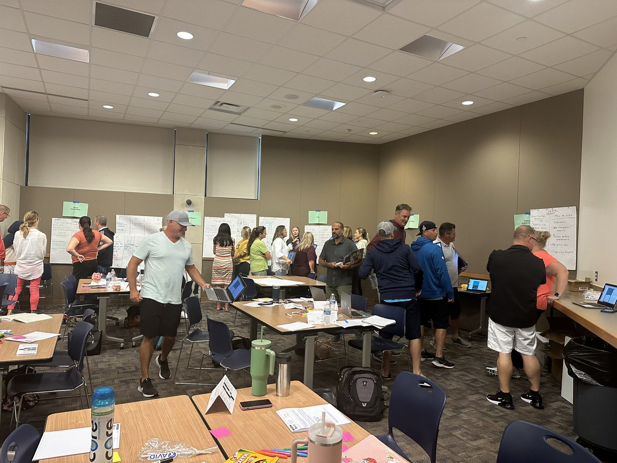 BrookeCWatkins1's tweet photo. AVID MI Path was a success! Nearly 200 educators spent 2 days leaning in, learning, collaborating,  and planning to ensure students will have what they need for success in the upcoming school year. #AVIDForOpportunity #CCReadiness #ThisIsAVID @AVID4College @AVIDMWStates https://t.co/8SwJZEZXey